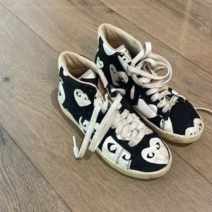 PLAY COMME des GARCONS×CONVERSE PRO canvas Sneaker Black